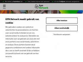 'kpnnetwerk.nl' screenshot
