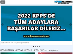'kpssuzmani.com' screenshot