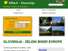 'kraji.eu' screenshot
