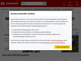 'kramp.com' screenshot