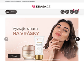 'krasa.cz' screenshot