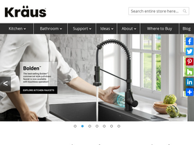 'kraususa.com' screenshot