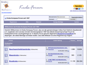 'krebs-kompass.de' screenshot