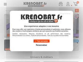 'krenobat.fr' screenshot
