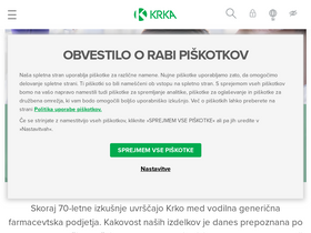 'krka.si' screenshot