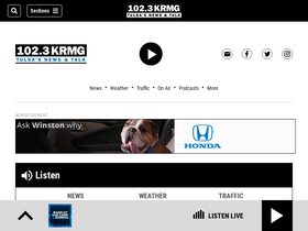 'krmg.com' screenshot