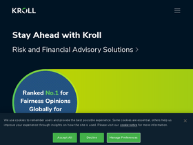 'kroll.com' screenshot