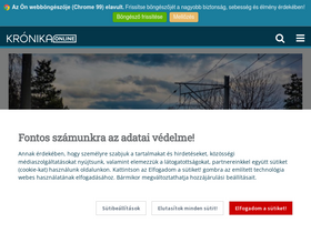 'kronikaonline.ro' screenshot