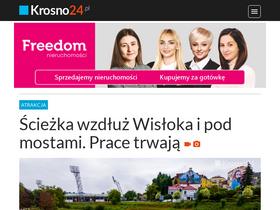 'krosno24.pl' screenshot
