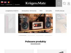 'krugermatz.com' screenshot