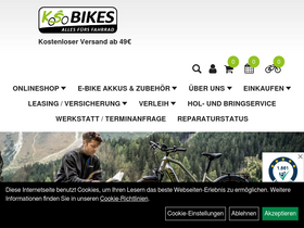 'ks-bikes.de' screenshot