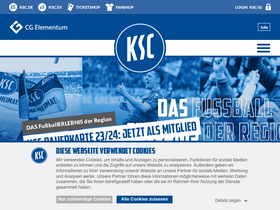 'ksc.de' screenshot