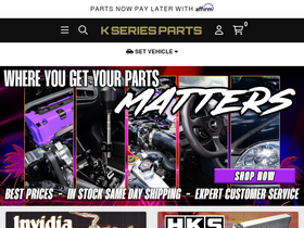 'kseriesparts.com' screenshot