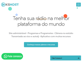 'kshost.com.br' screenshot