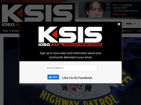 'ksisradio.com' screenshot