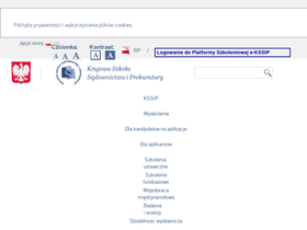 'kssip.gov.pl' screenshot
