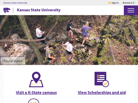 'ksu.edu' screenshot