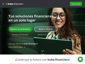 'kubofinanciero.com' screenshot