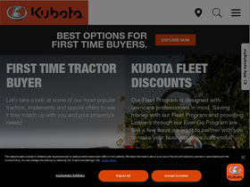 'kubotausa.com' screenshot