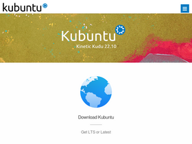 'kubuntu.org' screenshot