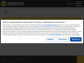 'kuchnialidla.pl' screenshot