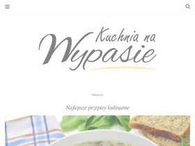'kuchnianawypasie.pl' screenshot