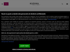 'kudika.ro' screenshot