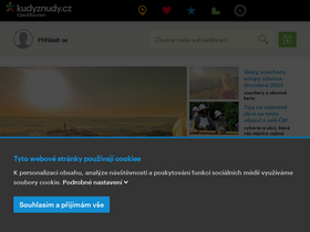 'kudyznudy.cz' screenshot