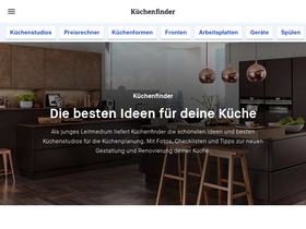 'kuechenfinder.com' screenshot