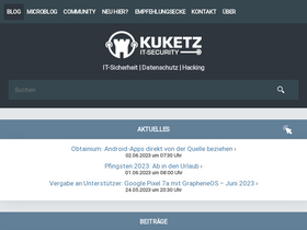 'kuketz-blog.de' screenshot
