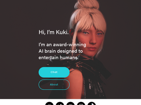 'kuki.ai' screenshot