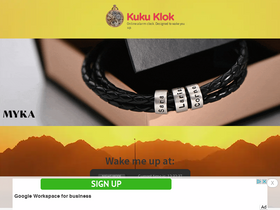 'kukuklok.com' screenshot