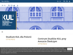 'kul.pl' screenshot