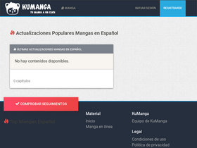 'kumanga.com' screenshot