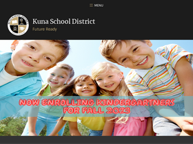 'kunaschools.org' screenshot