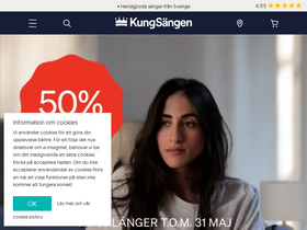'kungsangen.com' screenshot