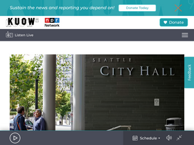 'kuow.org' screenshot