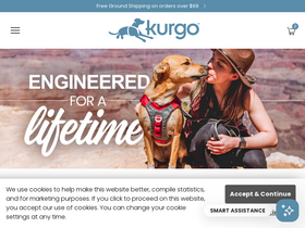'kurgo.com' screenshot
