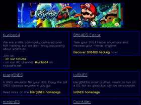 'kuribo64.net' screenshot