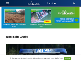 'kuriersuwalski.pl' screenshot