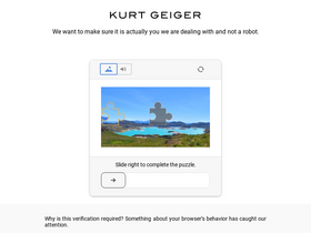 'kurtgeiger.com' screenshot