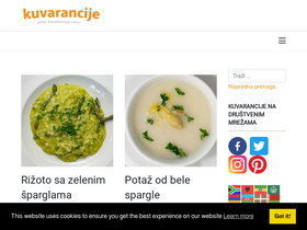 'kuvarancije.com' screenshot