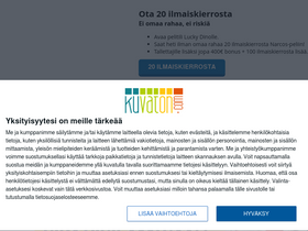 'kuvaton.com' screenshot