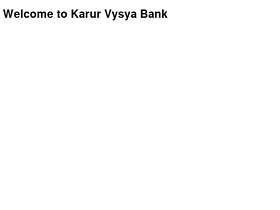 'kvbankonline.com' screenshot