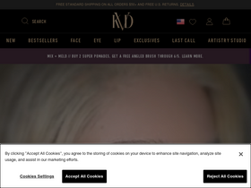 'kvdveganbeauty.com' screenshot