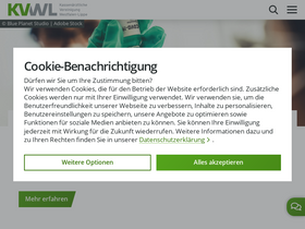 'kvwl.de' screenshot