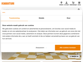 'kwantum.nl' screenshot