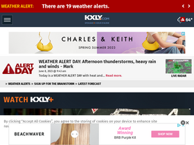 'kxly.com' screenshot
