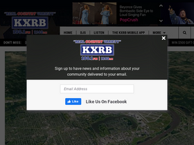 'kxrb.com' screenshot