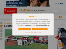 'kyffhaeuser-nachrichten.de' screenshot